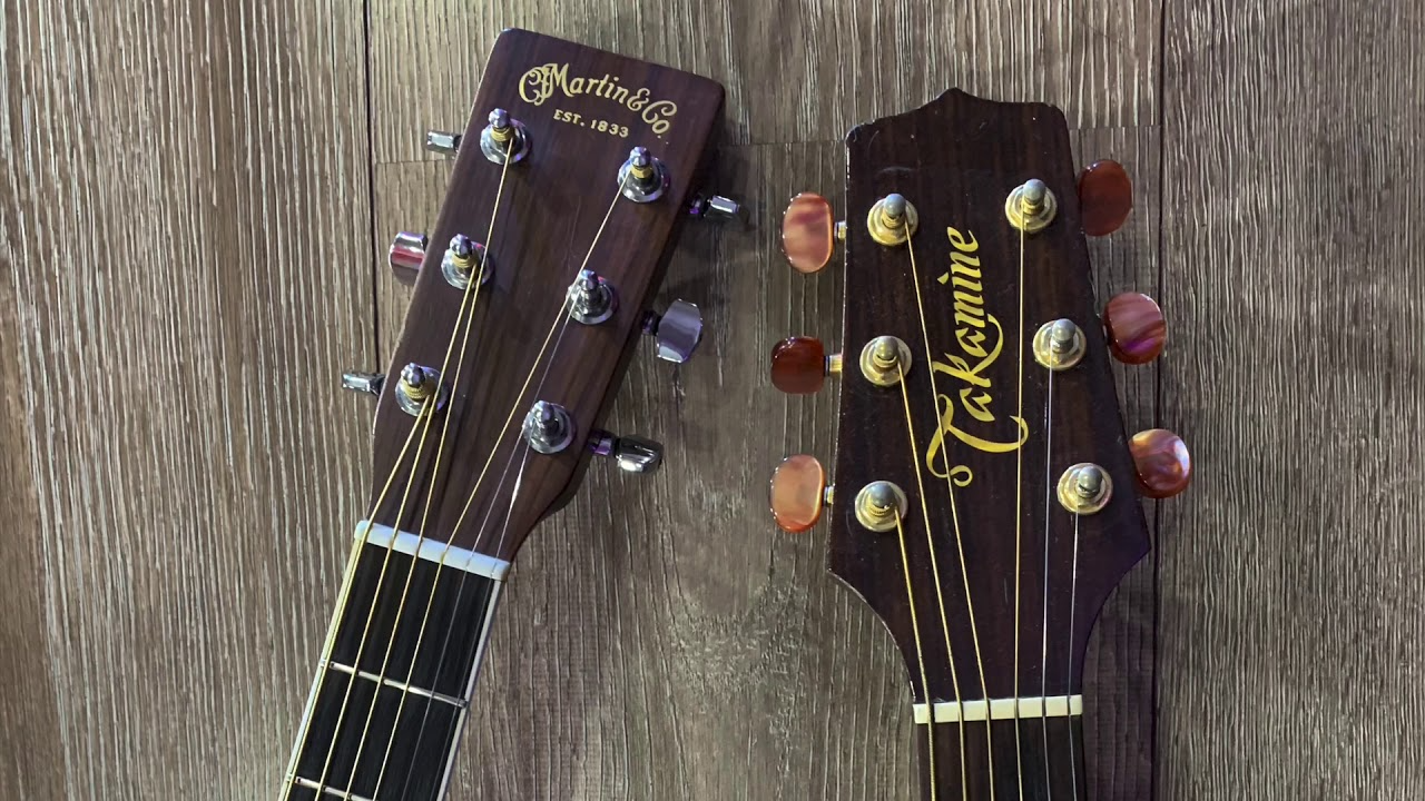 Martin Vs Takamine: Nên Chọn Đàn Acoustic Nào?