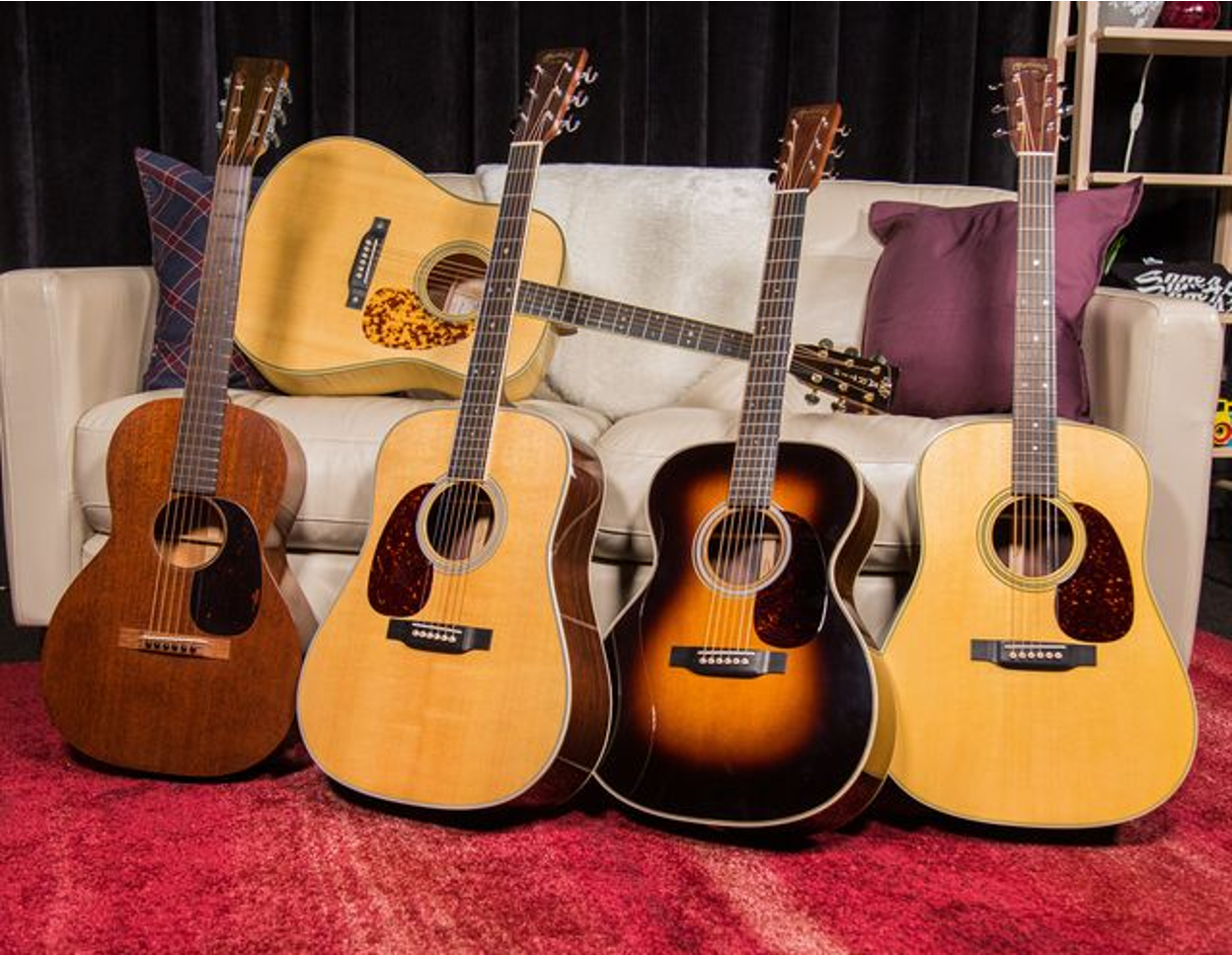 So Sánh Guitar Acoustic Martin D-28 và HD-28