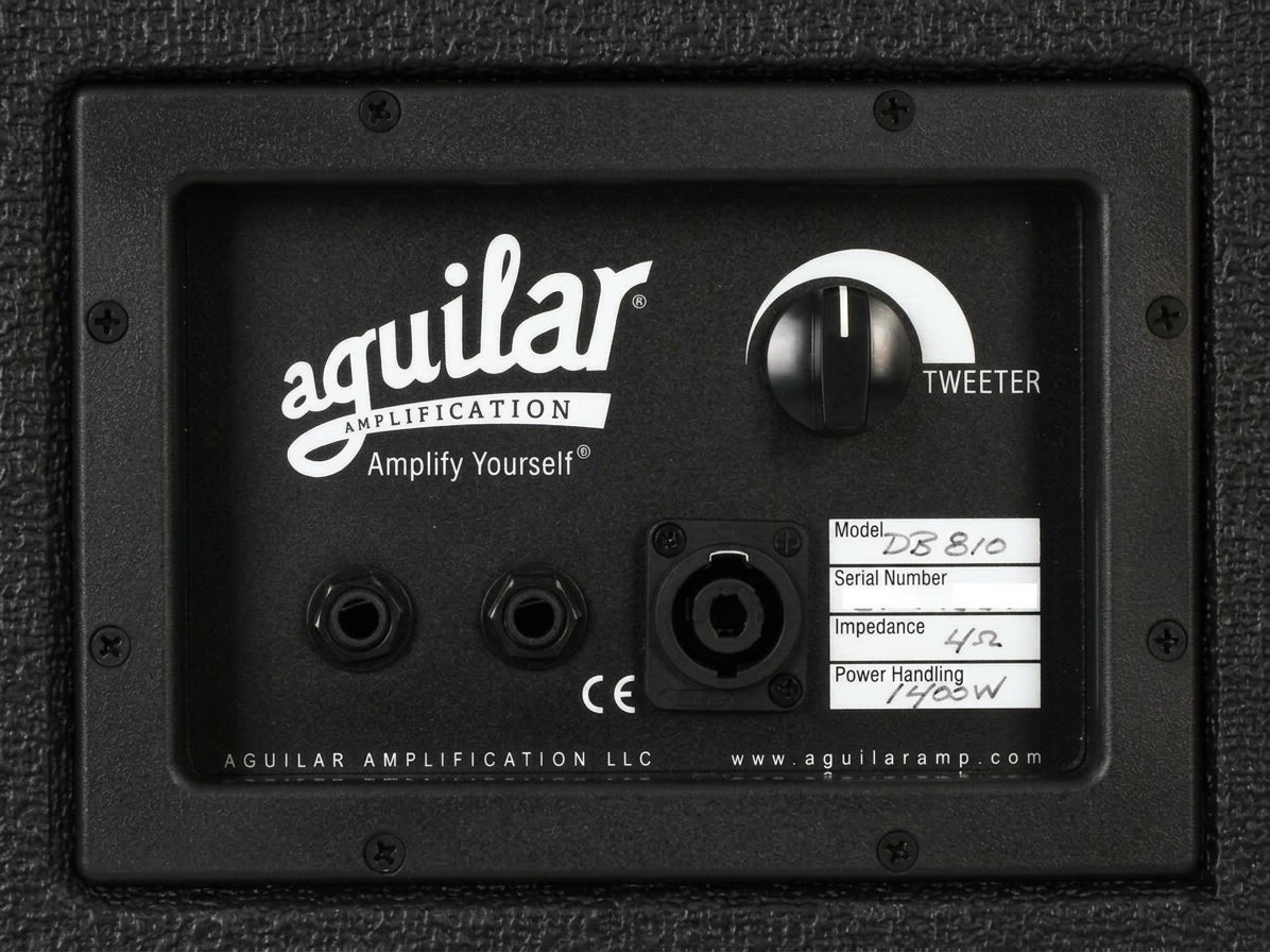 Amplifier Aguilar DB 810 1400-watt 8x10-inch Bass Cabinet