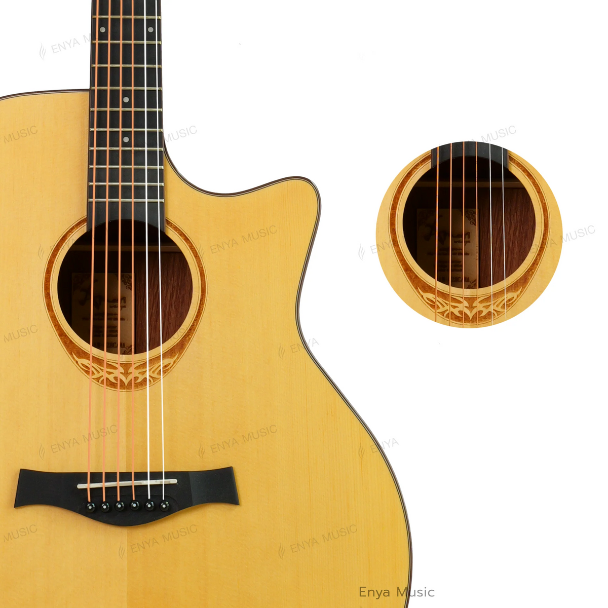 Đàn Guitar Acoustic Enya Amari AM-428C