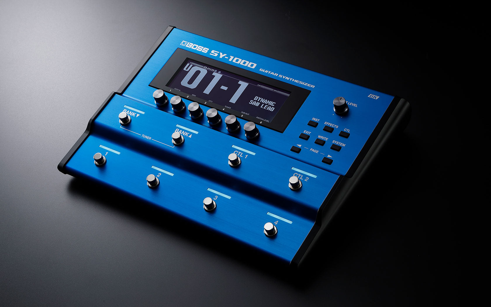 Pedal Guitar Synthesizer Boss SY-1000