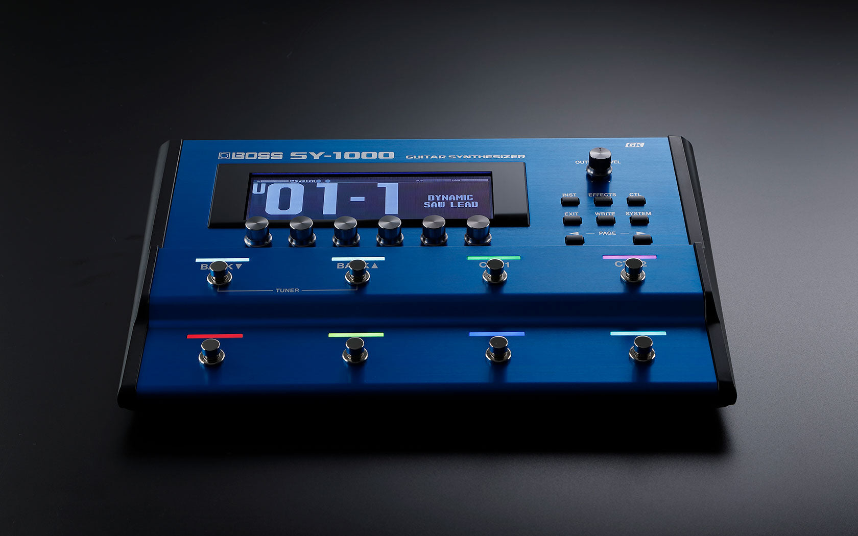 Pedal Guitar Synthesizer Boss SY-1000