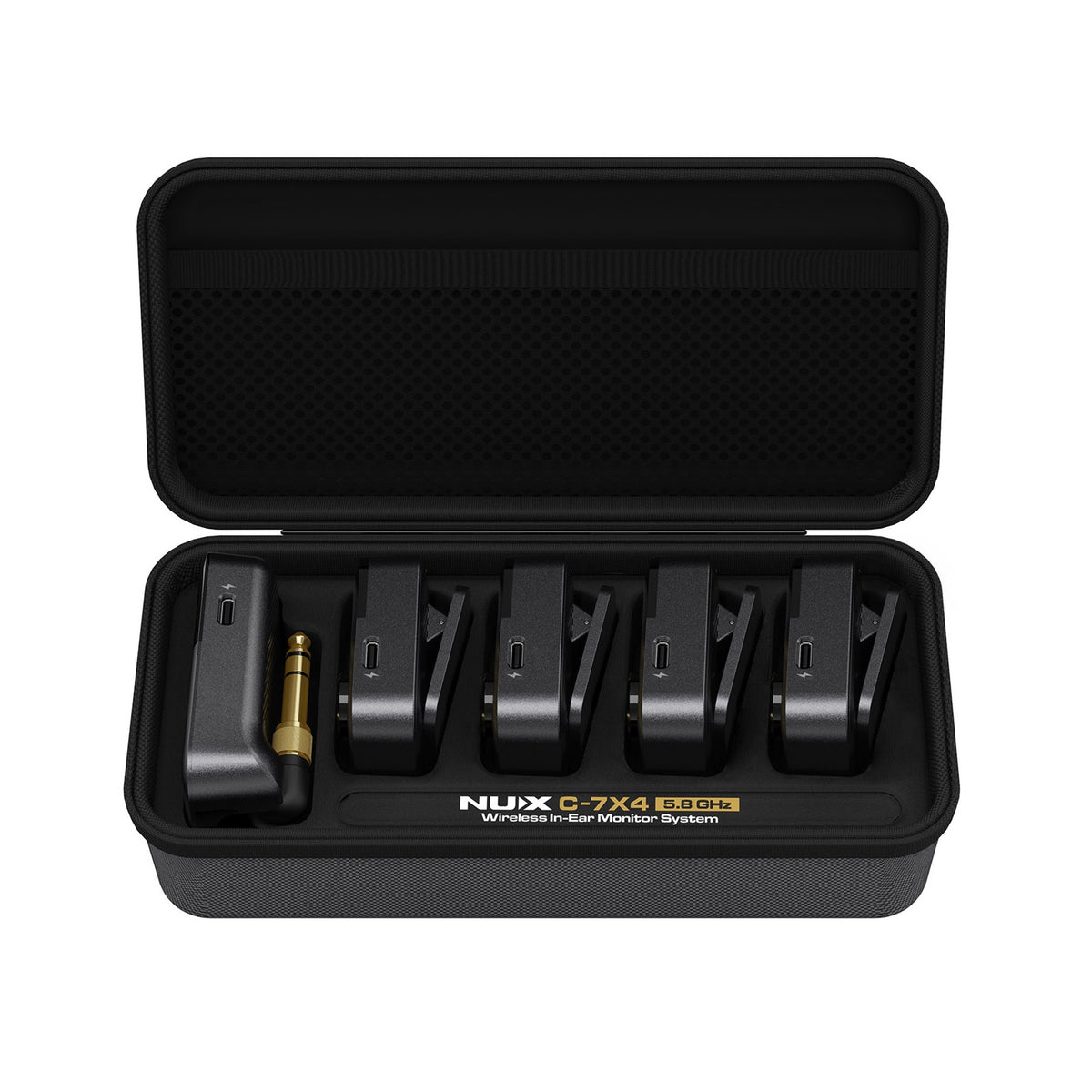 Bộ Thu Phát Tín Hiệu In-Ear Monitor Không Dây Nux C-7X4 Audio Stereo Wireless