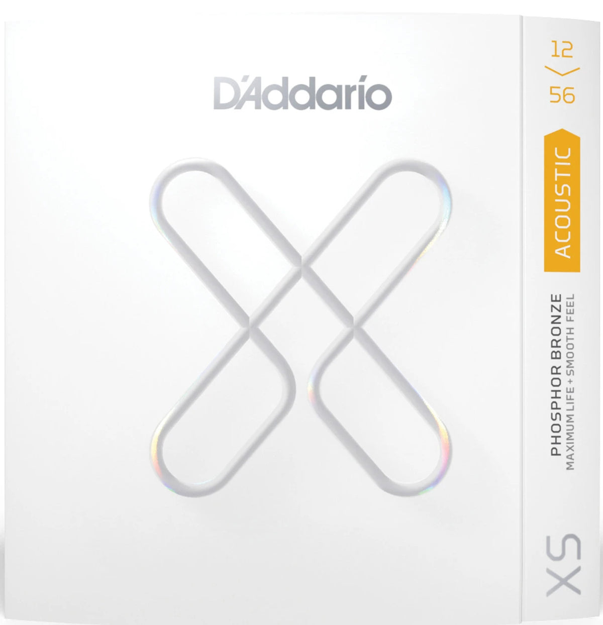 Dây Đàn Guitar Acoustic D’Addario XSAPB1256 Phosphor Bronze, Light Top/Medium Bottom, 12-56