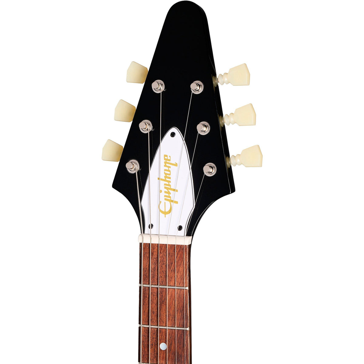 Đàn Guitar Điện Epiphone Inspired By Gibson Custom Jimi Hendrix "Love Drops" Flying V Artist - Ebony