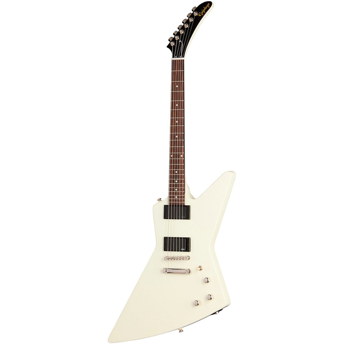 Đàn Guitar Điện Epiphone Inspired By Gibson Explorer 80s EMG - Classic White