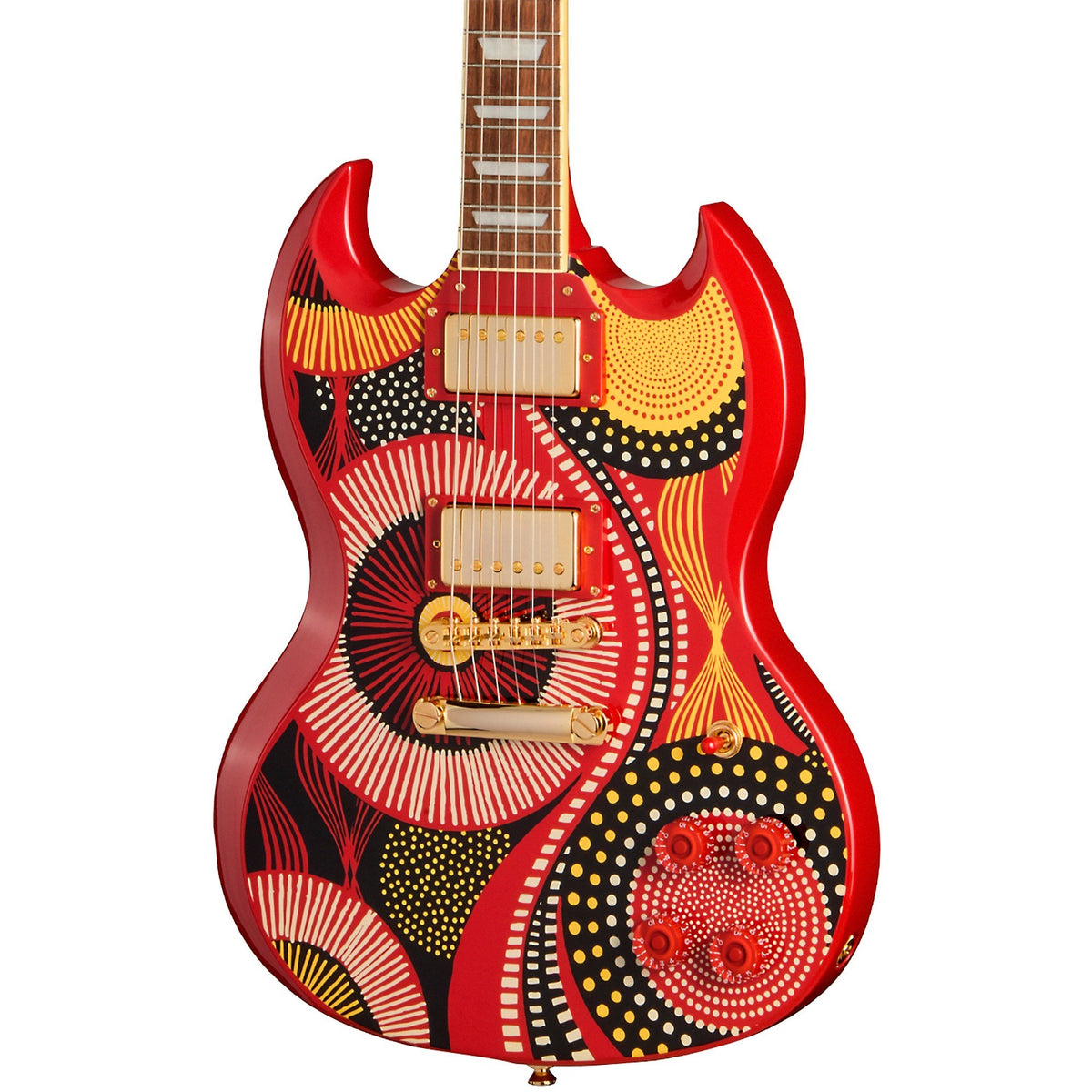 Đàn Guitar Điện Epiphone Fatoumata Diawara SG Artist - Ember Red