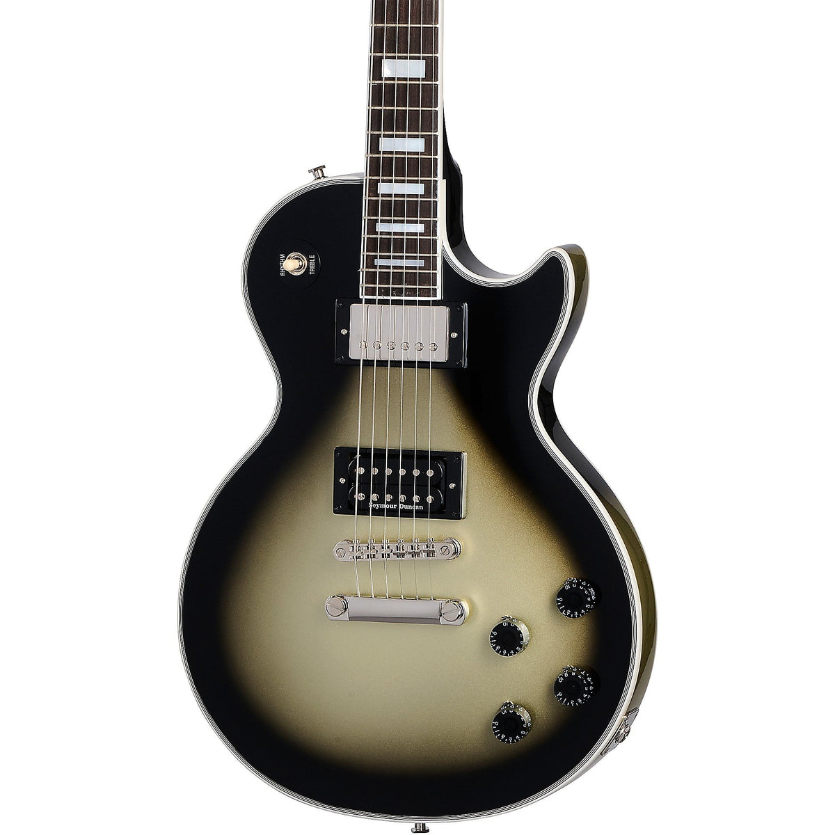 Đàn Guitar Điện Epiphone Adam Jones 1979 Les Paul Custom Artist - Antique Silverburst