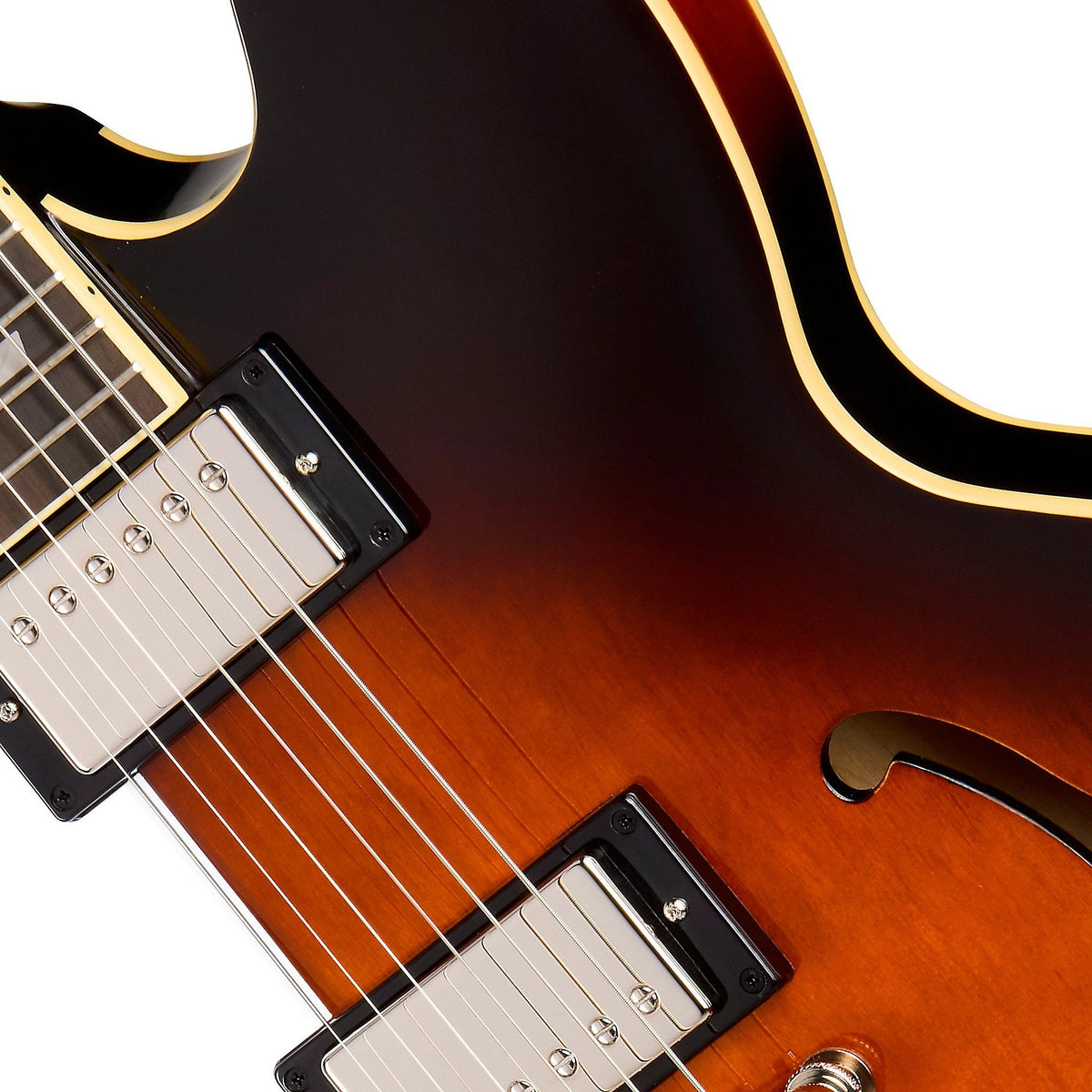 Đàn Guitar Điện Epiphone Bonehead Riviera Semi-Hollow Artist - Dark Tobacco Sunburst
