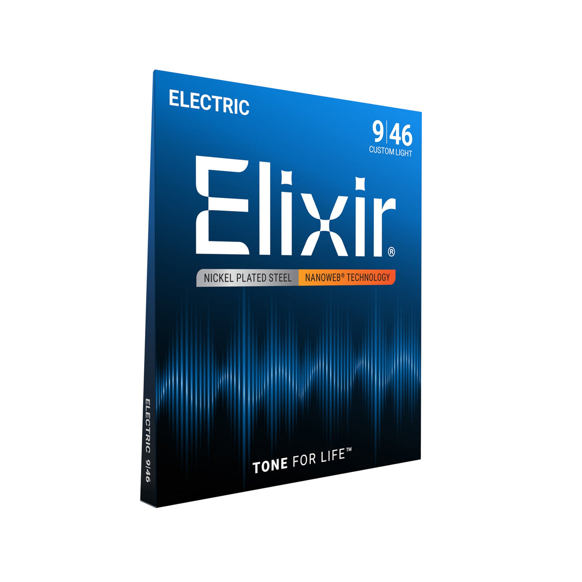Dây Đàn Guitar Điện Elixir 12027 Nanoweb Nickel Plated Steel 9-46