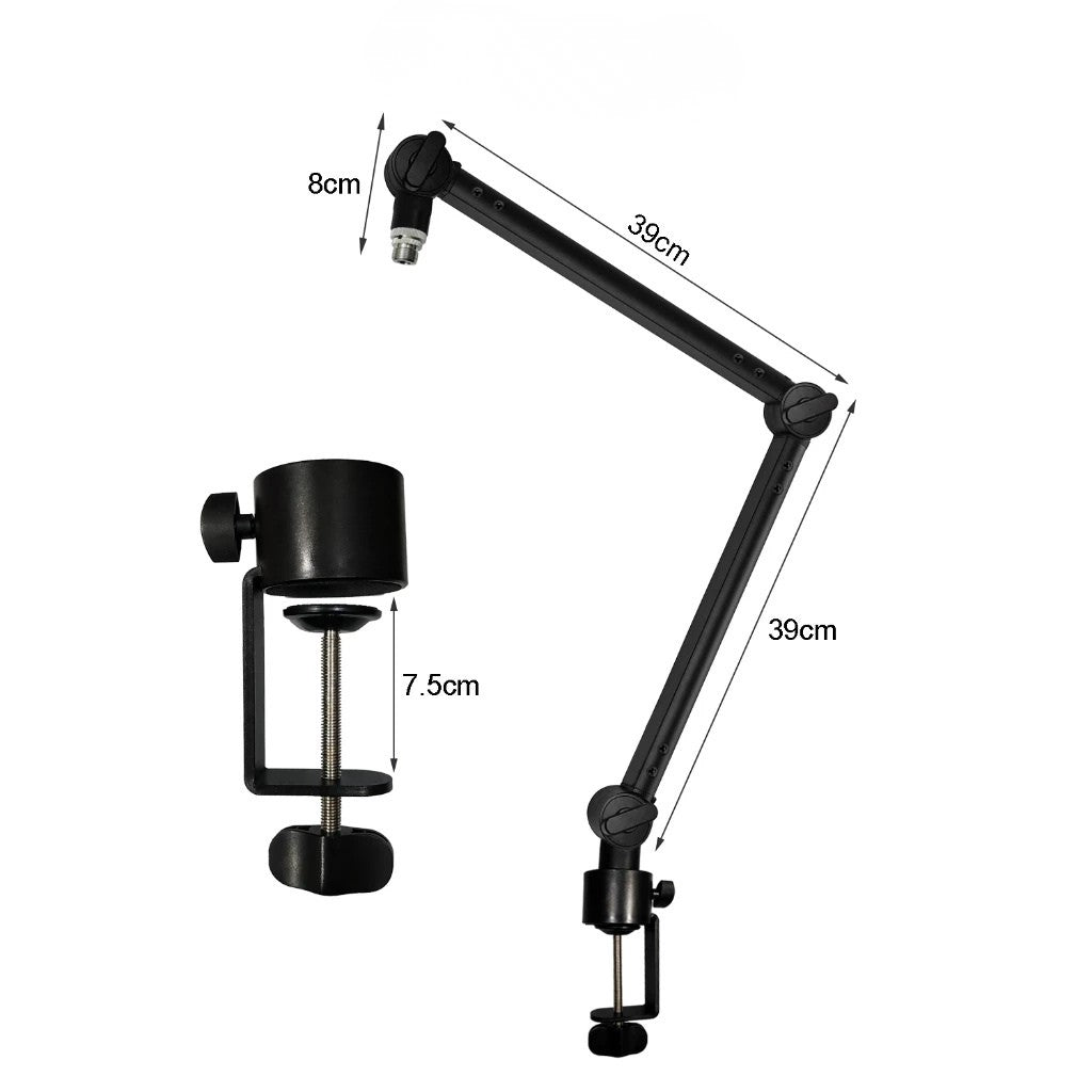 Giá Đỡ Micro Kẹp Bàn Dr.Mic F20