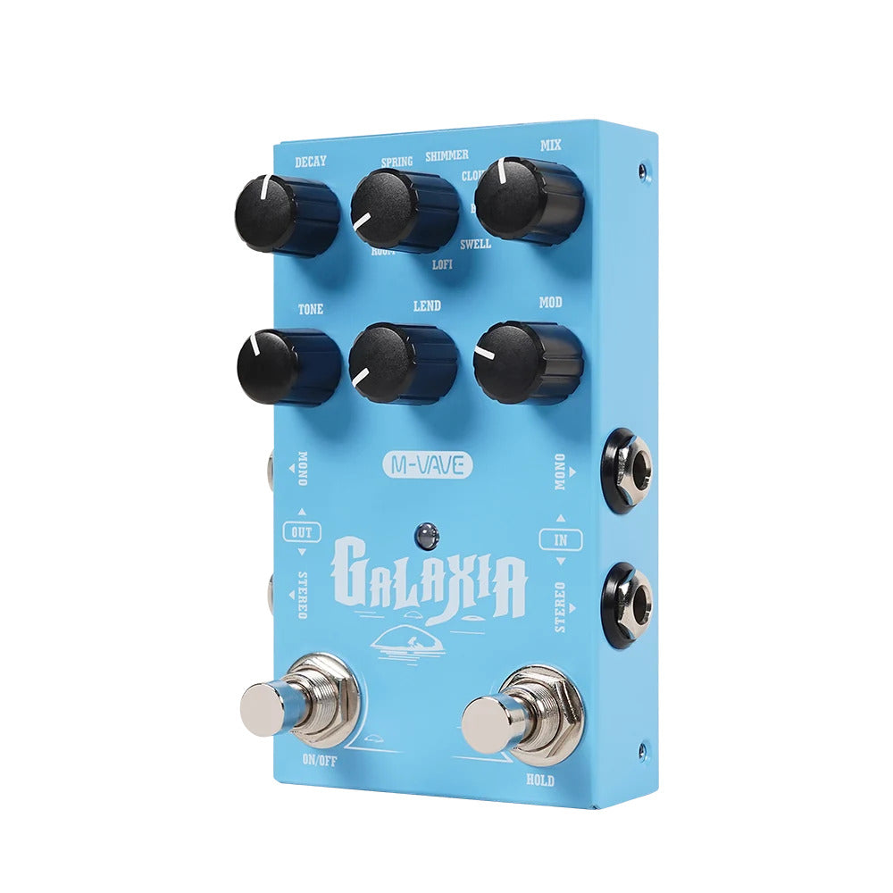 Pedal Guitar M-Vave GALAXIA Reverb Effects Pedal-Mai Nguyên Music