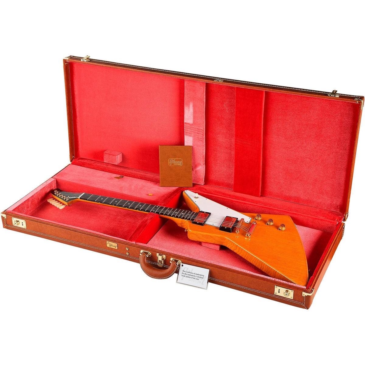 Đàn Guitar Điện Gibson Historic Collection Custom 1958 Korina Explorer Reissue VOS