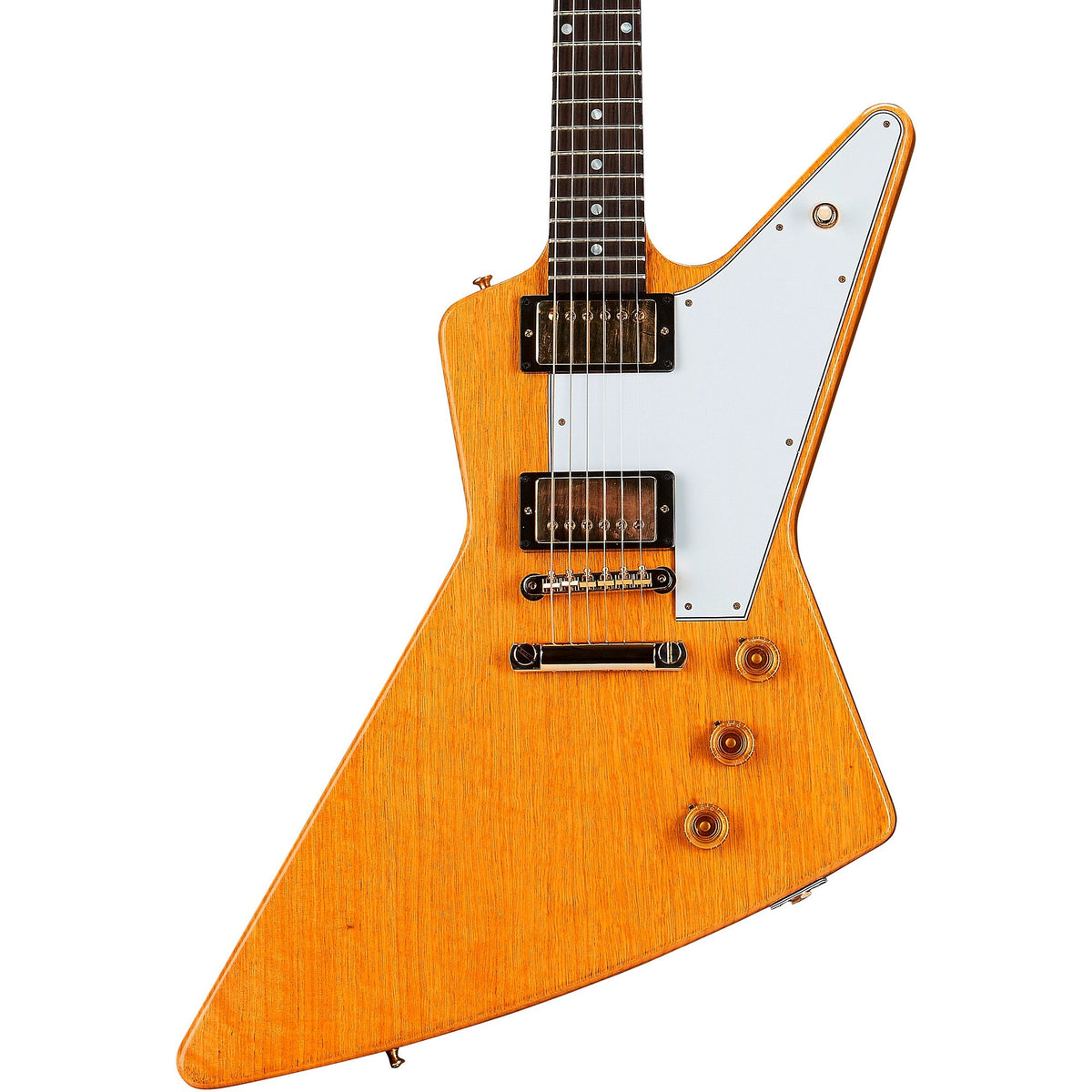 Đàn Guitar Điện Gibson Historic Collection Custom 1958 Korina Explorer Reissue VOS