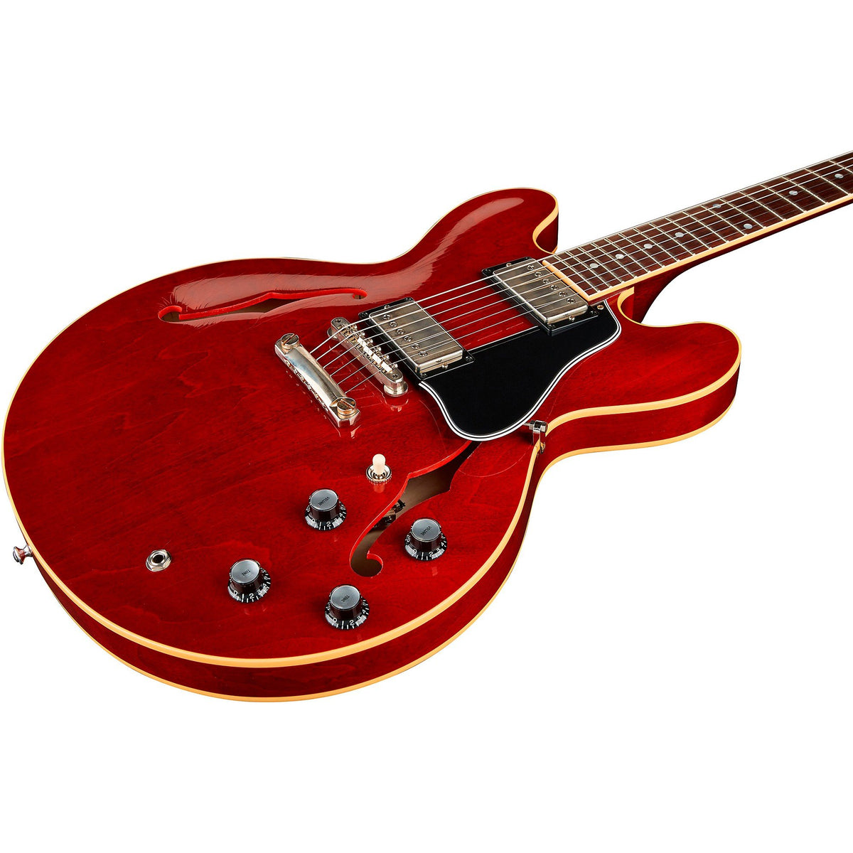Đàn Guitar Điện Gibson Custom Murphy Lab 1961 ES-335 Reissue Ultra Light Aged Semi-Hollowbody - 60s Cherry