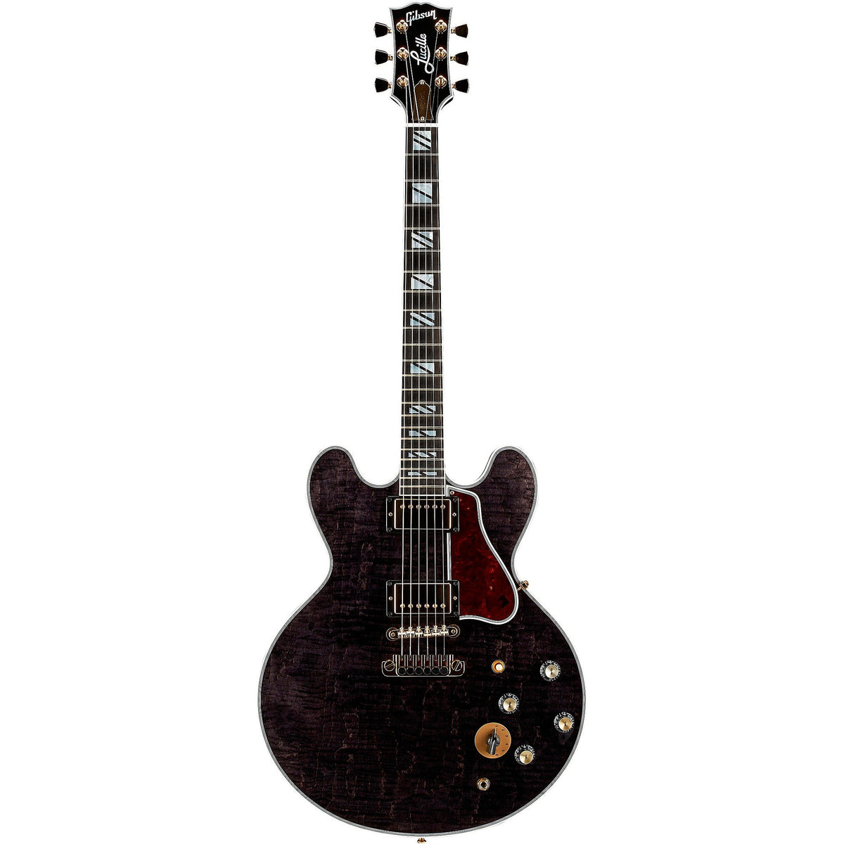 Đàn Guitar Điện Gibson Modern Collection Custom B.B. King Lucille Legacy Semi-Hollowbody - Transparent Ebony