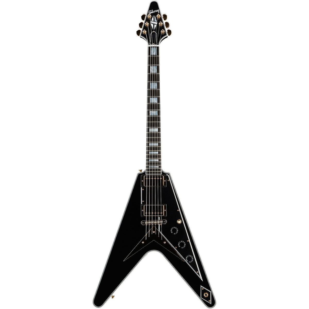 Đàn Guitar Điện Gibson Modern Collection Custom Flying V Custom - Ebony-Mai Nguyên Music