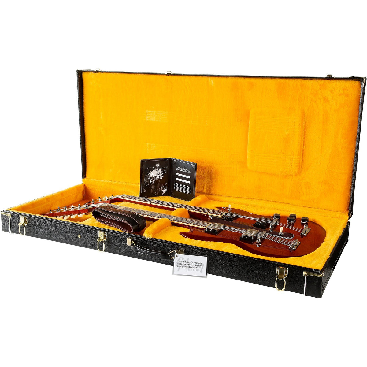 Đàn Guitar Điện Gibson Custom Jimmy Page EDS-1275 Doubleneck VOS Artist - 69s Cherry