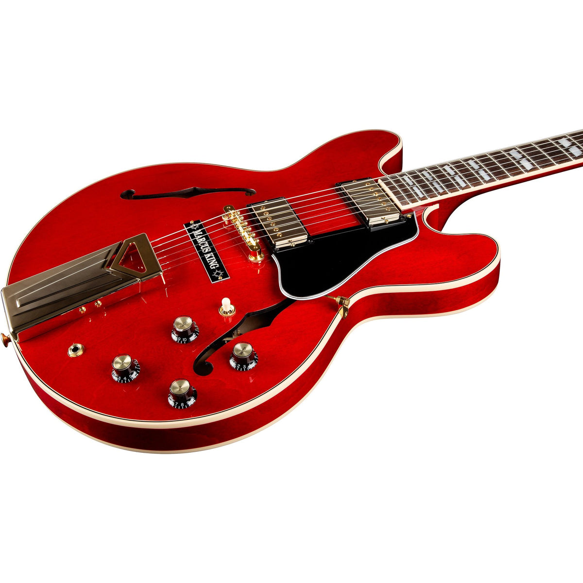 Đàn Guitar Điện Gibson Marcus King ES-345 Semi-Hollowbody Artist - 60s Cherry