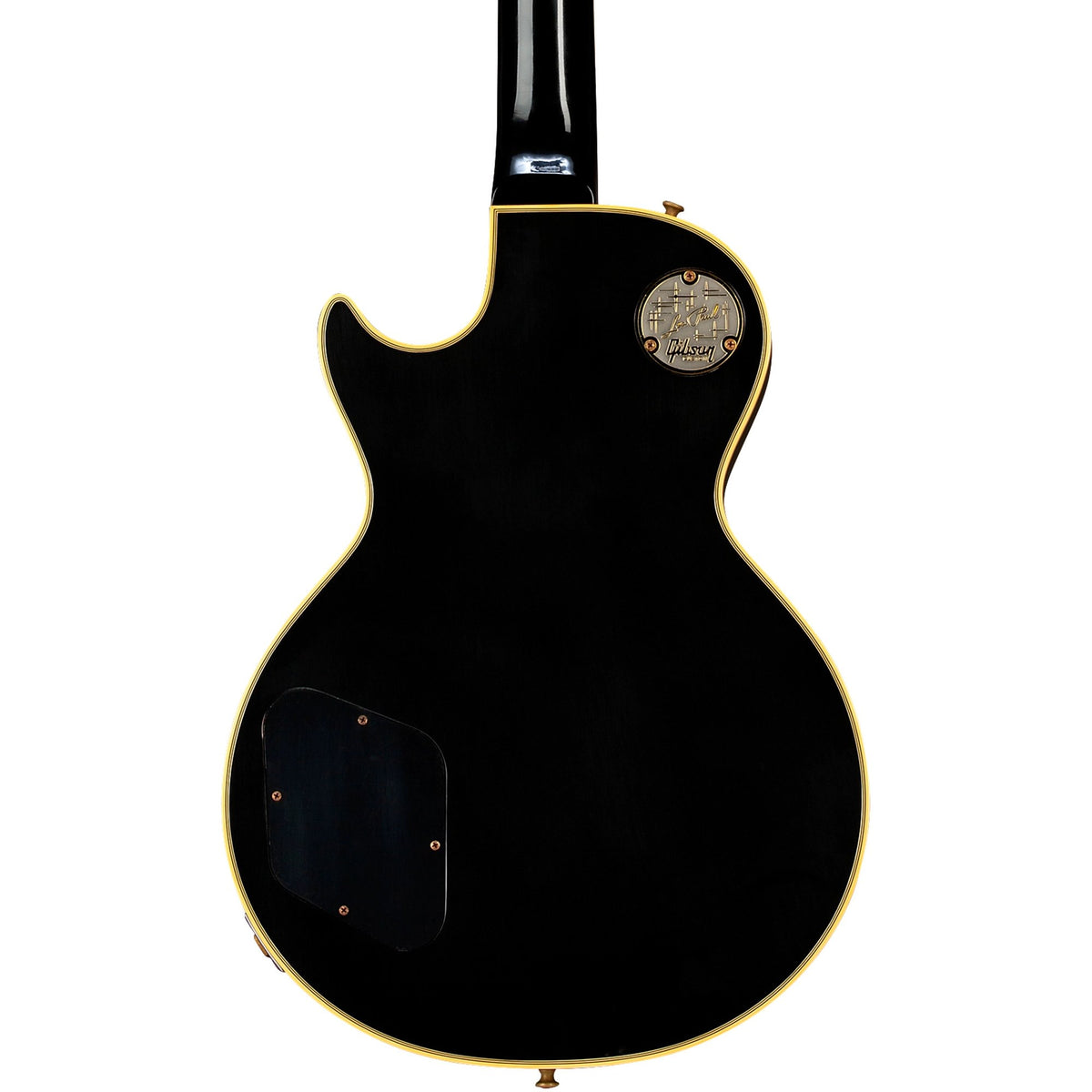 Đàn Guitar Điện Gibson Custom Murphy Lab 1968 Les Paul Custom Reissue Ultra Light Aged - Ebony