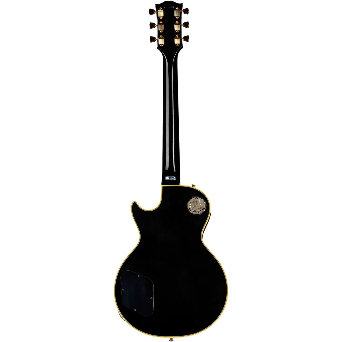 Đàn Guitar Điện Gibson Custom Murphy Lab 1968 Les Paul Custom Reissue Ultra Light Aged - Ebony