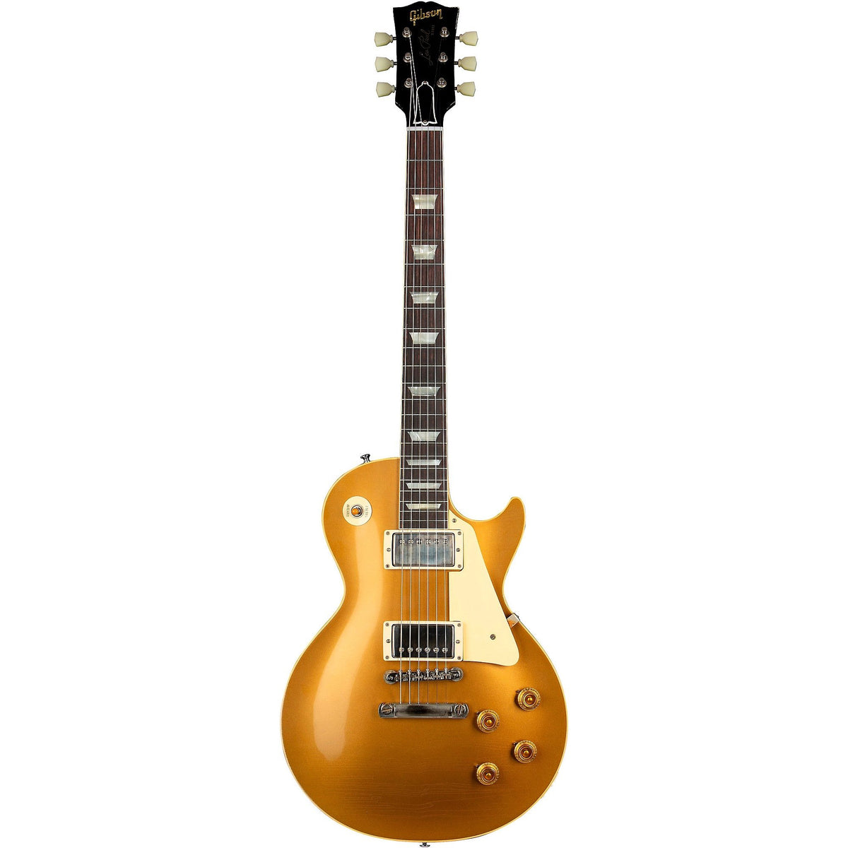 Đàn Guitar Điện Gibson Custom Murphy Lab 1957 Les Paul Goldtop Darkback Reissue Light Aged - Double Gold
