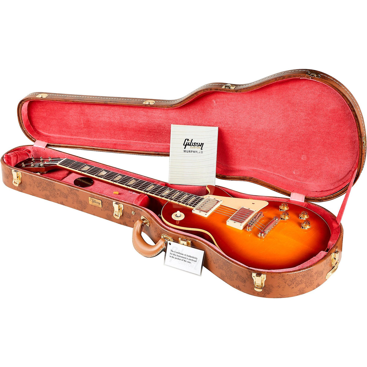 Đàn Guitar Điện Gibson Custom Murphy Lab 1958 Les Paul Standard Reissue Ultra Light Aged