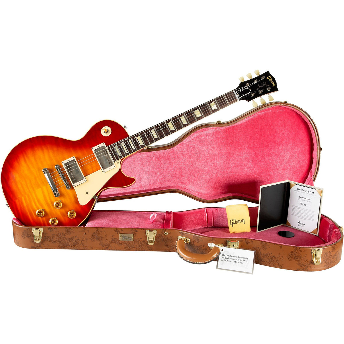 Đàn Guitar Điện Gibson Custom Murphy Lab 1959 Les Paul Standard Reissue Ultra Light Aged