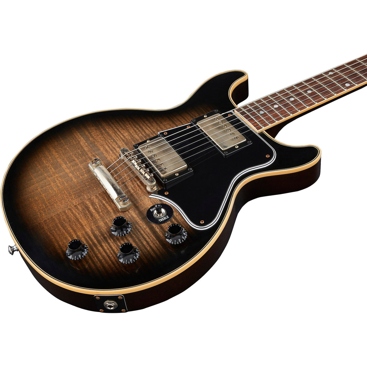 Đàn Guitar Điện Gibson Modern Collection Custom Les Paul Special Double-Cut Figured Maple Top VOS - Cobra Burst