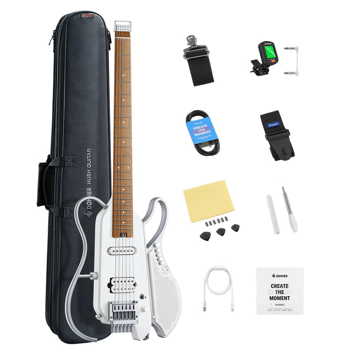 Đàn Guitar Điện Donner HUSH-X Live