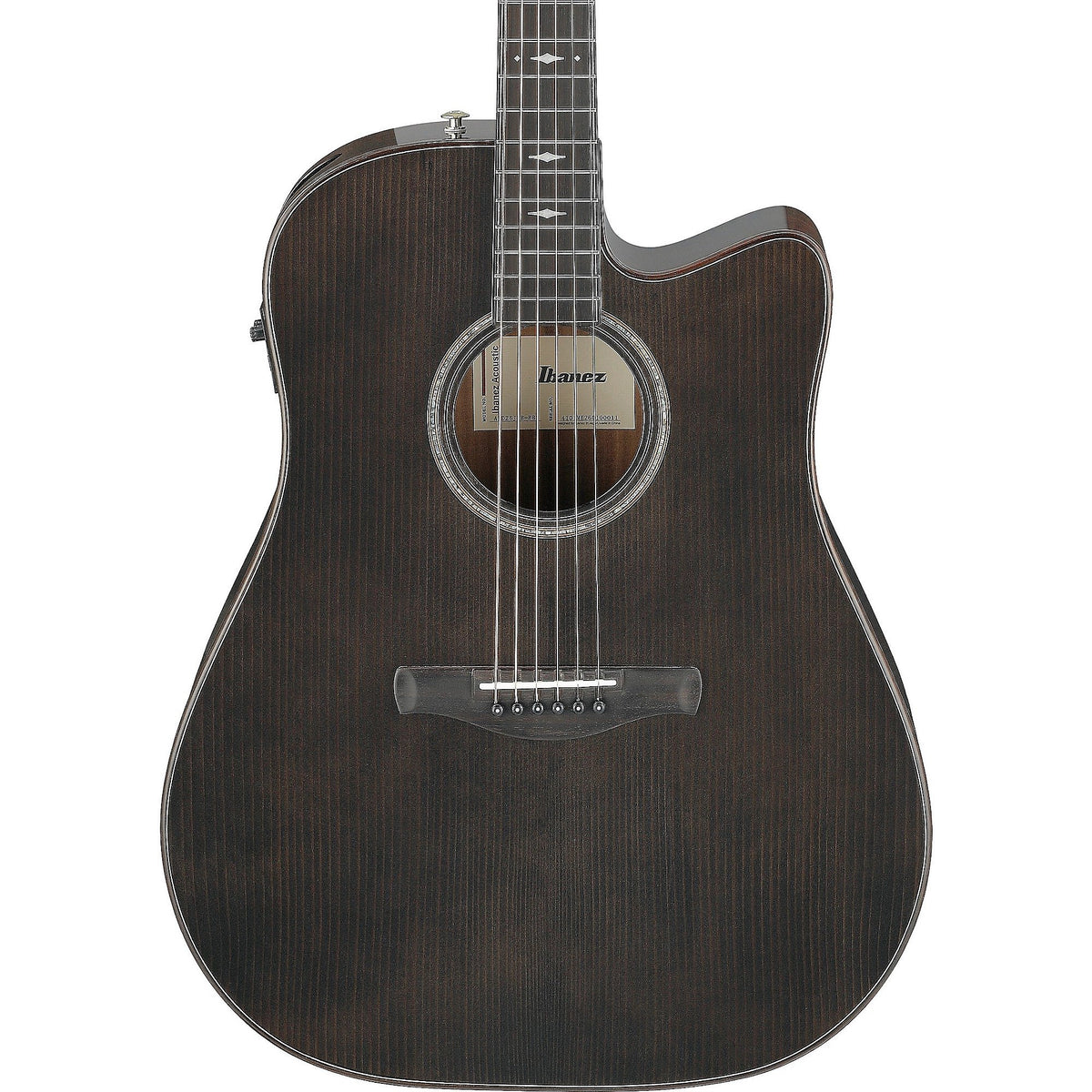 Đàn Guitar Acoustic Ibanez AAD361CE Advanced Acoustic - Transparent Black