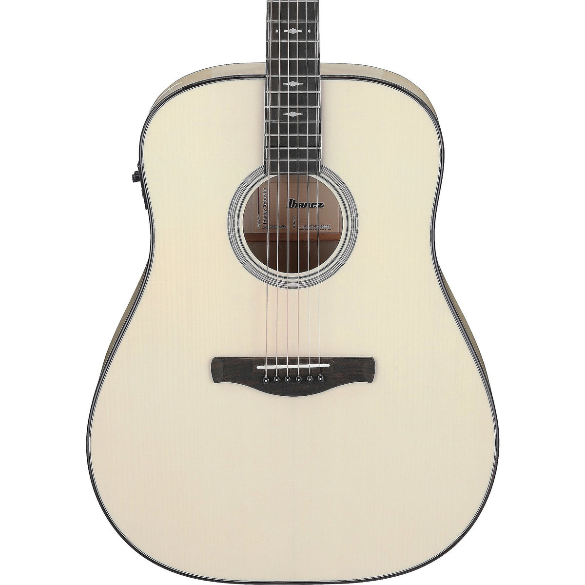 Đàn Guitar Acoustic Ibanez AAD371E Advanced Acoustic - Antique White High Gloss