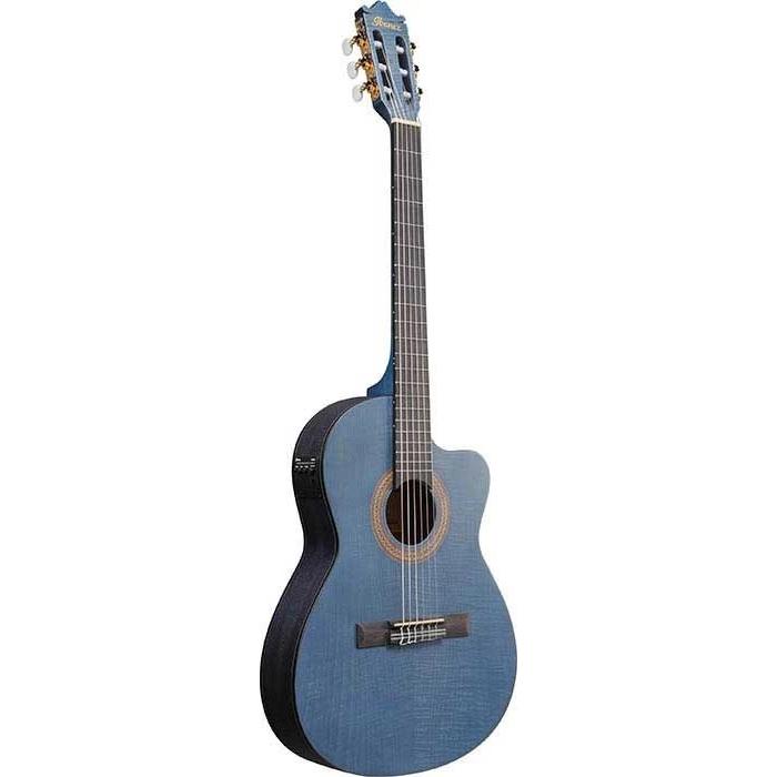 Đàn Guitar Classic Ibanez GA5FMTCE Thinline - Open Pore Berry