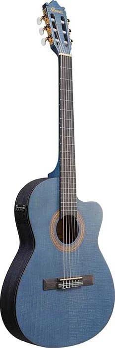 Đàn Guitar Classic Ibanez GA5FMTCE Thinline - Open Pore Berry