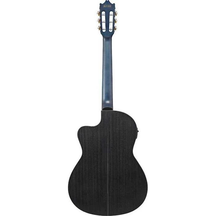 Đàn Guitar Classic Ibanez GA5FMTCE Thinline - Open Pore Berry