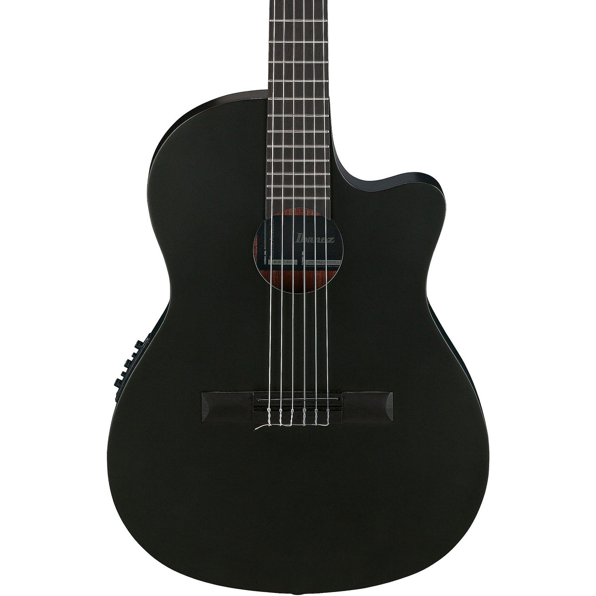 Đàn Guitar Classic Ibanez GA621 Thinline - Black Out