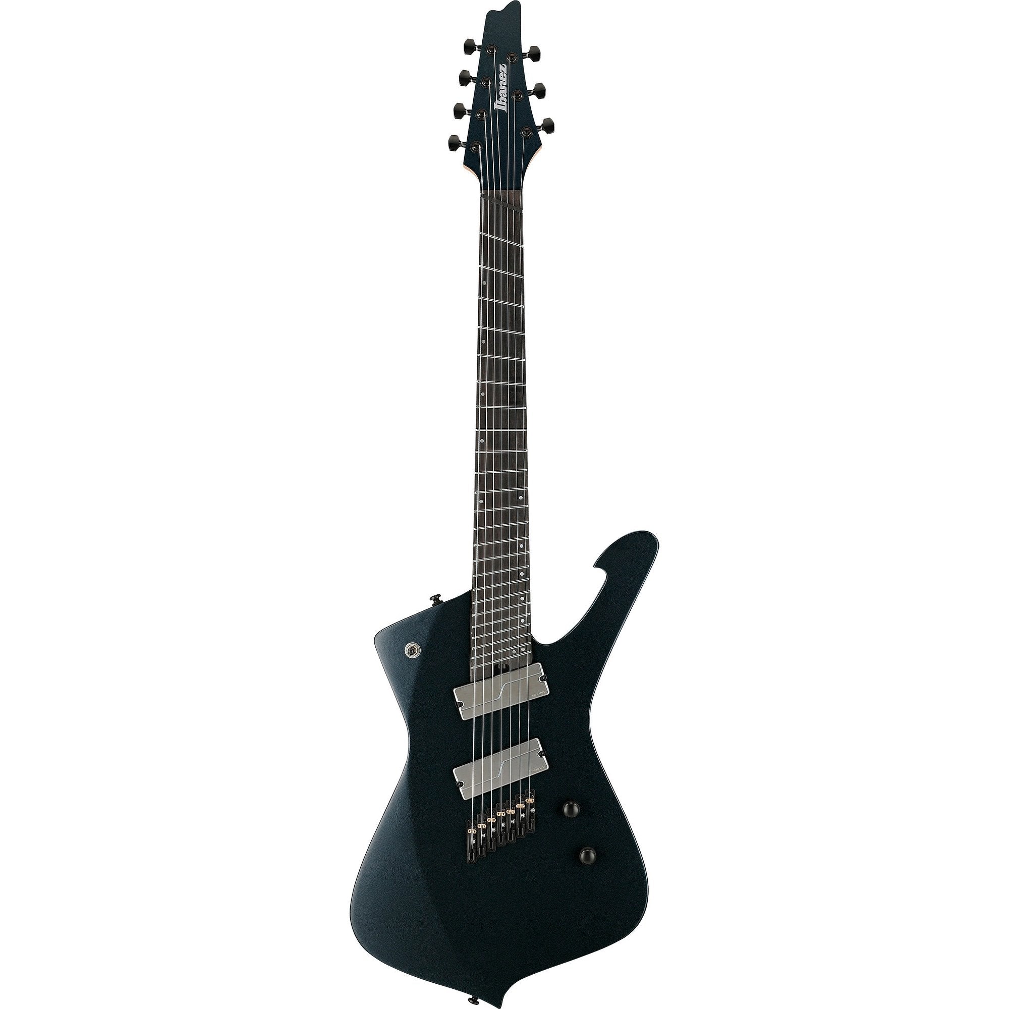 Đàn Guitar Điện 7-dây Ibanez ICMS721 Axe Design Lab Iceman Multi-Scale - Iron Pewter
