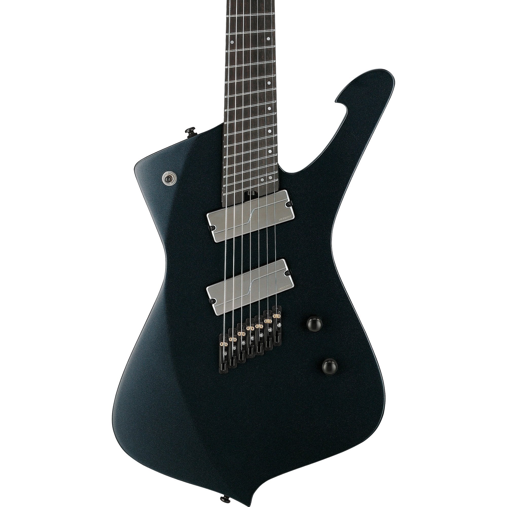 Đàn Guitar Điện 7-dây Ibanez ICMS721 Axe Design Lab Iceman Multi-Scale - Iron Pewter