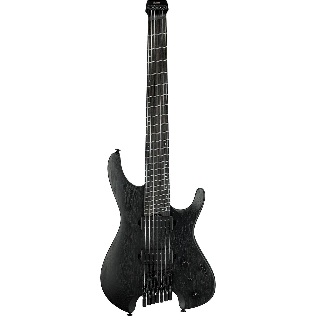 Đàn Guitar Điện 7-dây Ibanez QX527B Headless Q Standard - Weathered Black