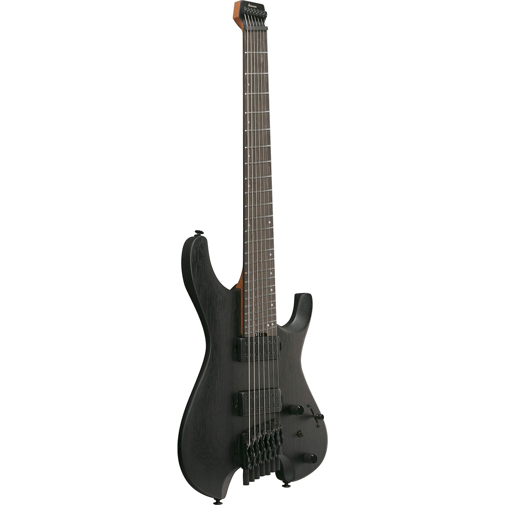 Đàn Guitar Điện 7-dây Ibanez QX527B Headless Q Standard - Weathered Black-Mai Nguyên Music