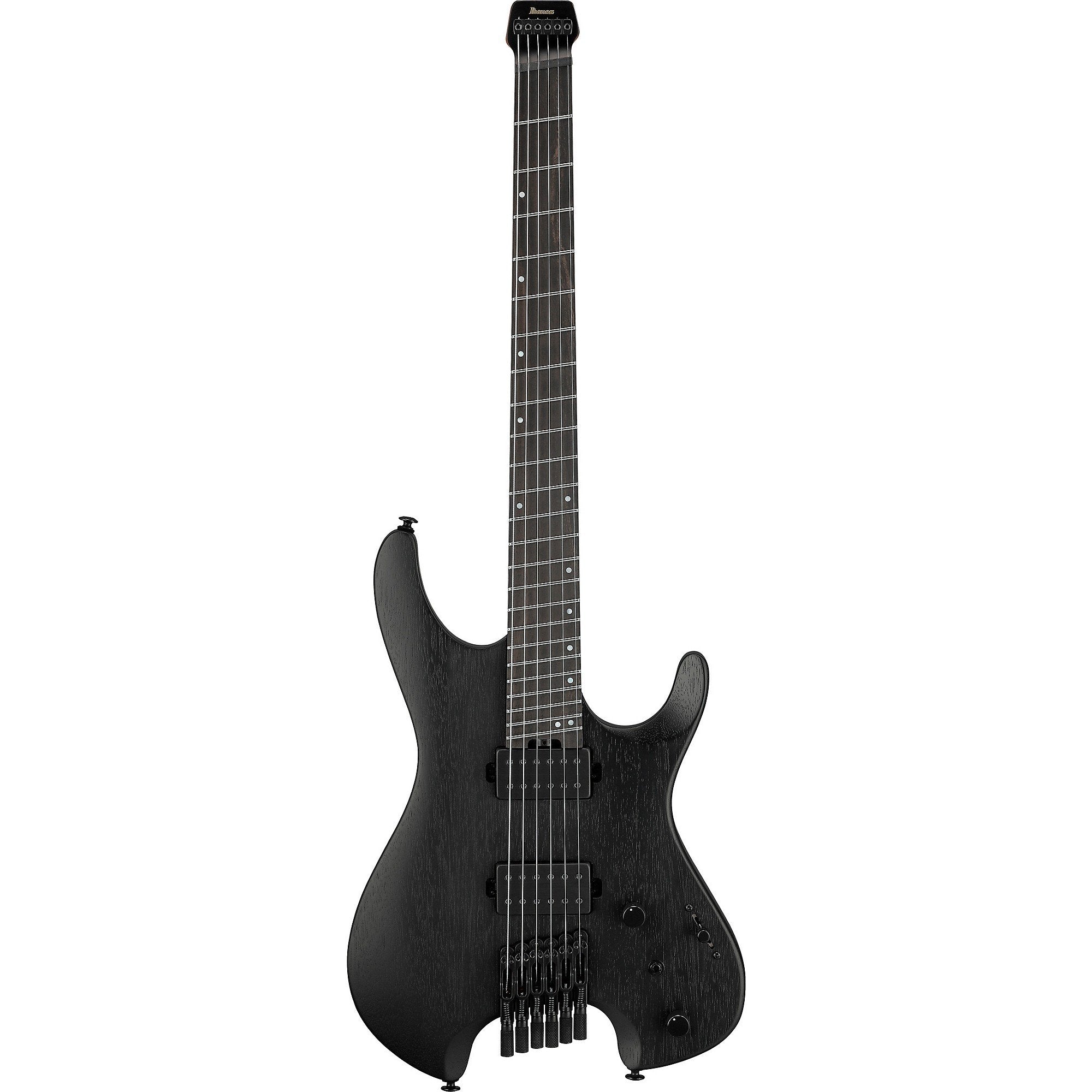 Đàn Guitar Điện Ibanez QX52BWK Headless Q Standard - Weathered Black