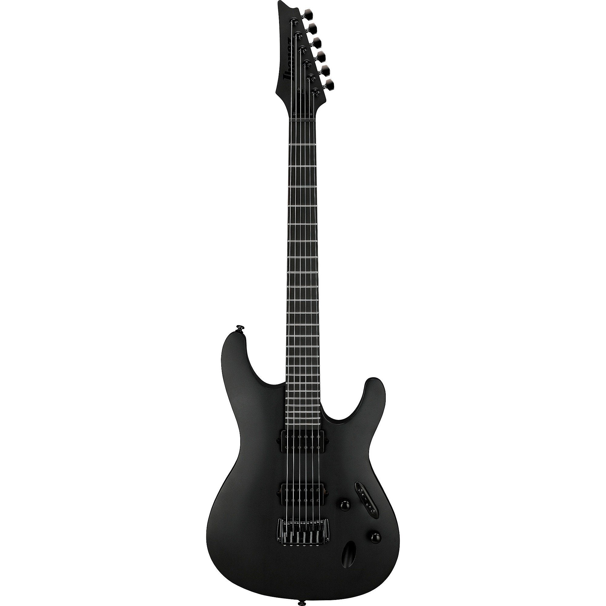 Đàn Guitar Điện Ibanez S721RB S Iron Label - Black Flat