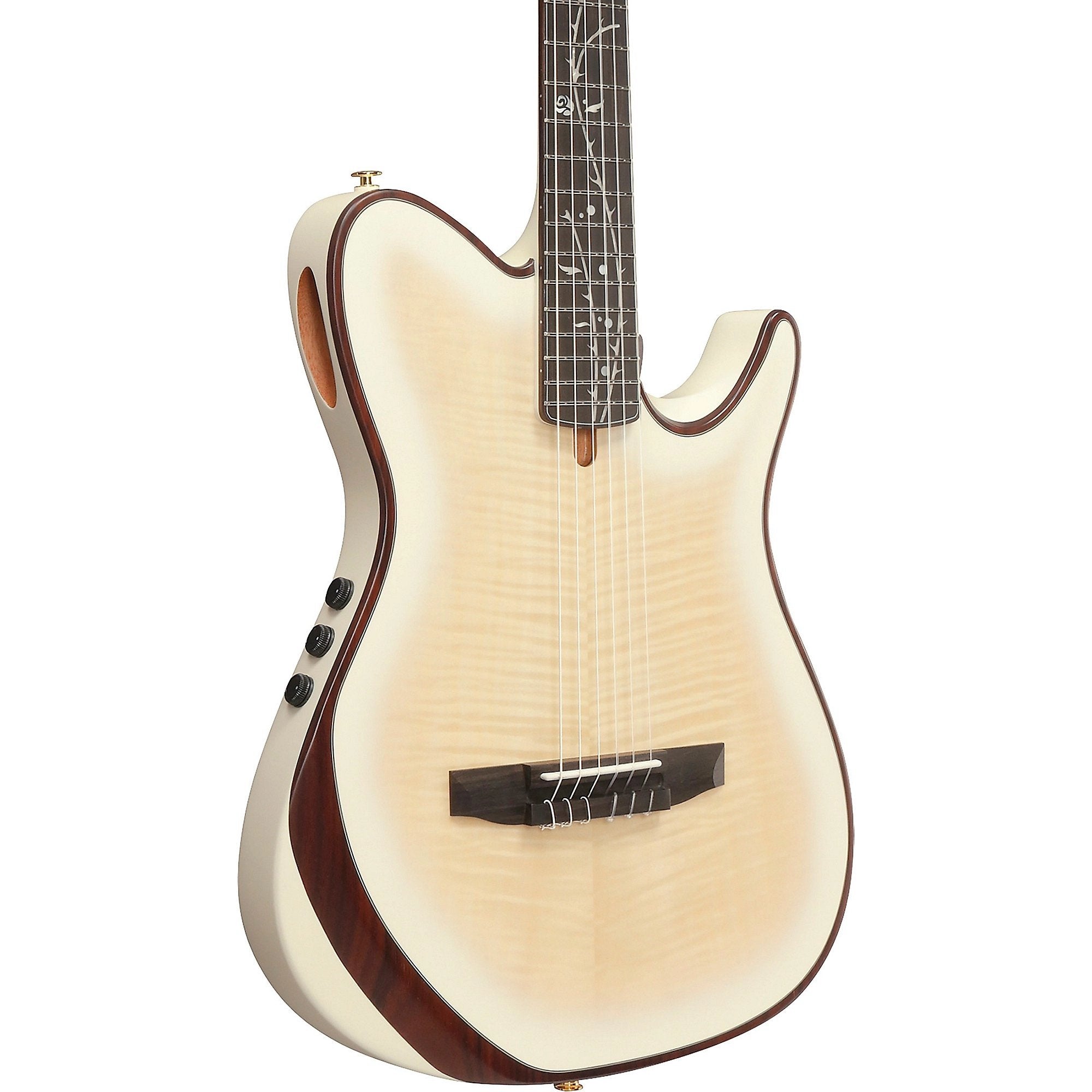 Đàn Guitar Silent Ibanez TOD100FMN Tim Henson Signature - Toasted Marshmallow Matte