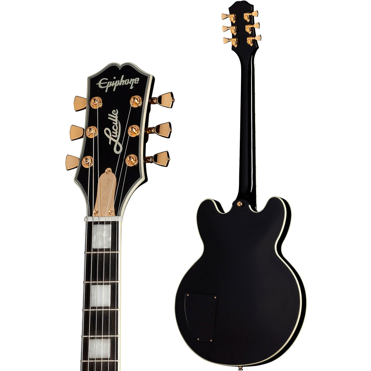 Đàn Guitar Điện Epiphone B.B. King Lucille Artist Semi-Hollowbody - Black