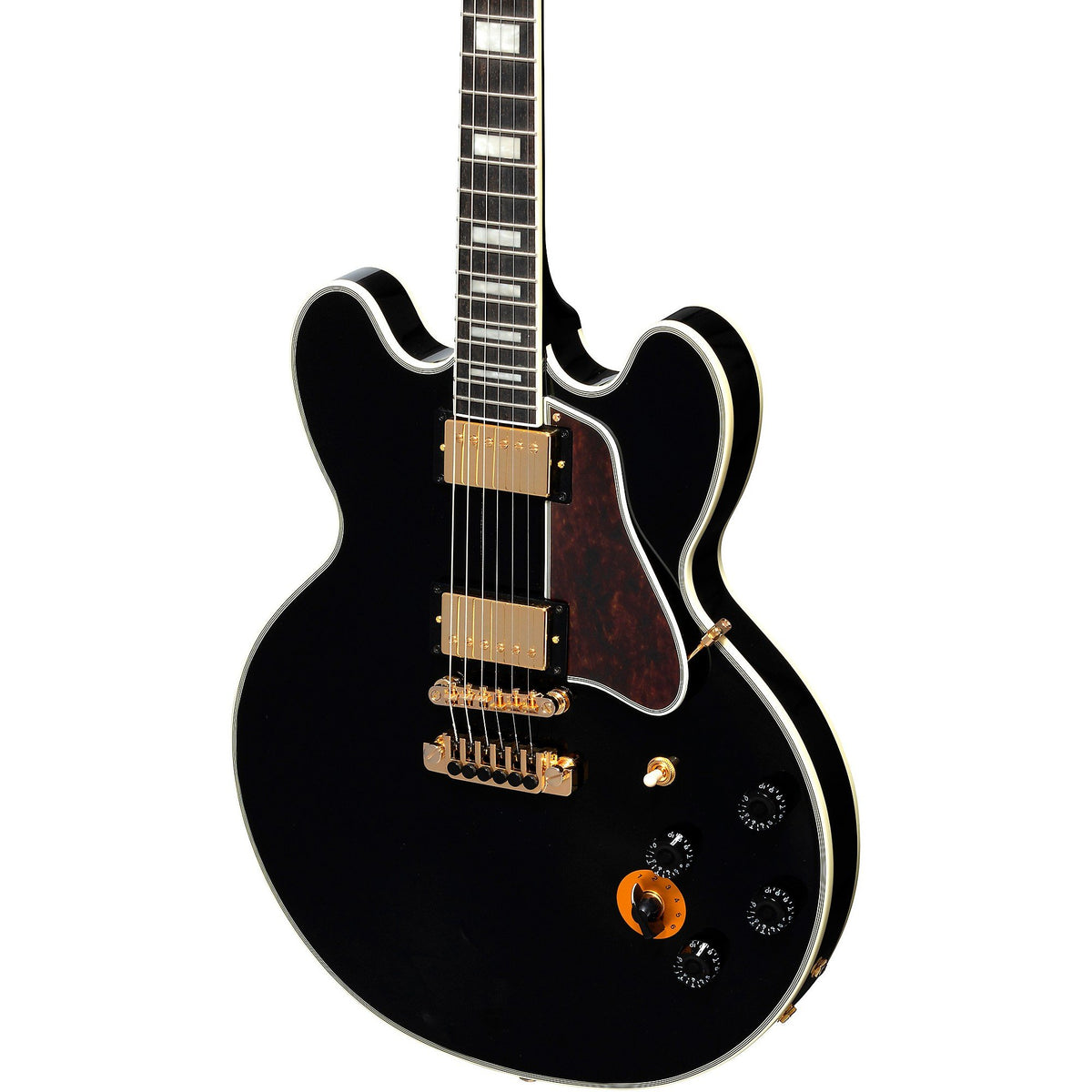 Đàn Guitar Điện Epiphone B.B. King Lucille Artist Semi-Hollowbody - Black