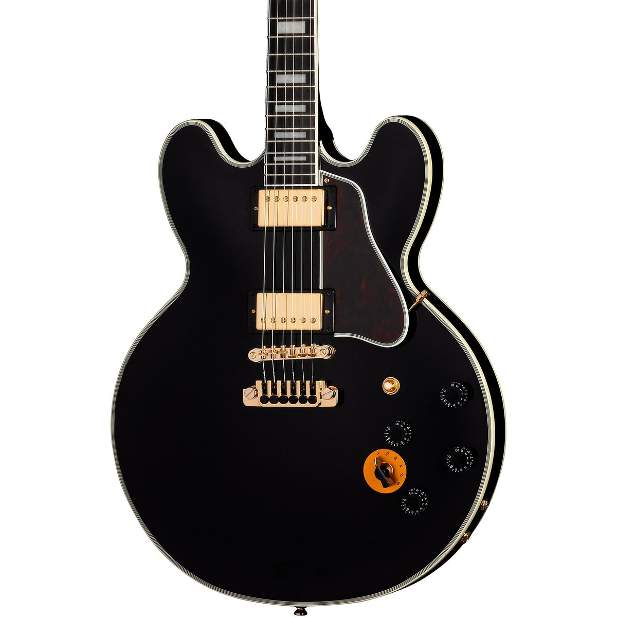 Đàn Guitar Điện Epiphone B.B. King Lucille Artist Semi-Hollowbody - Black