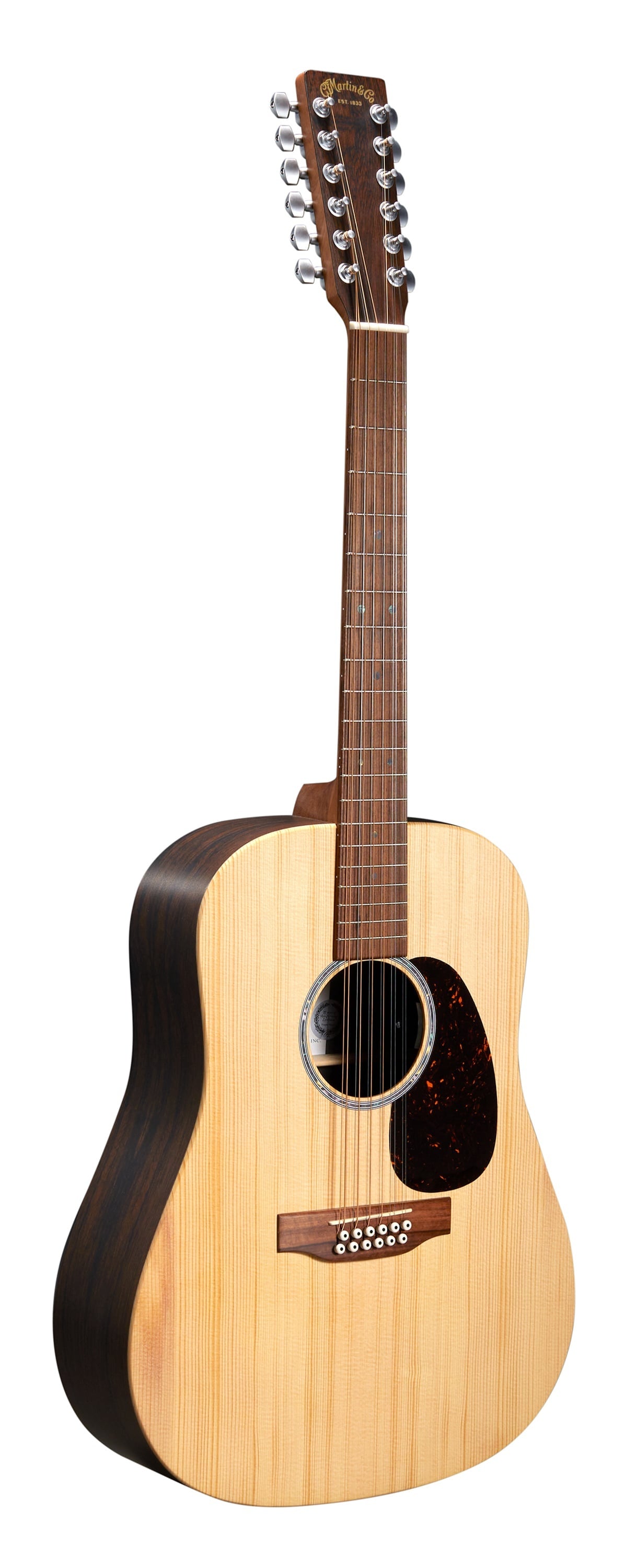 Đàn Guitar Acoustic Martin D-X2E 12-string Brazilian Rosewood X Series - Natural
