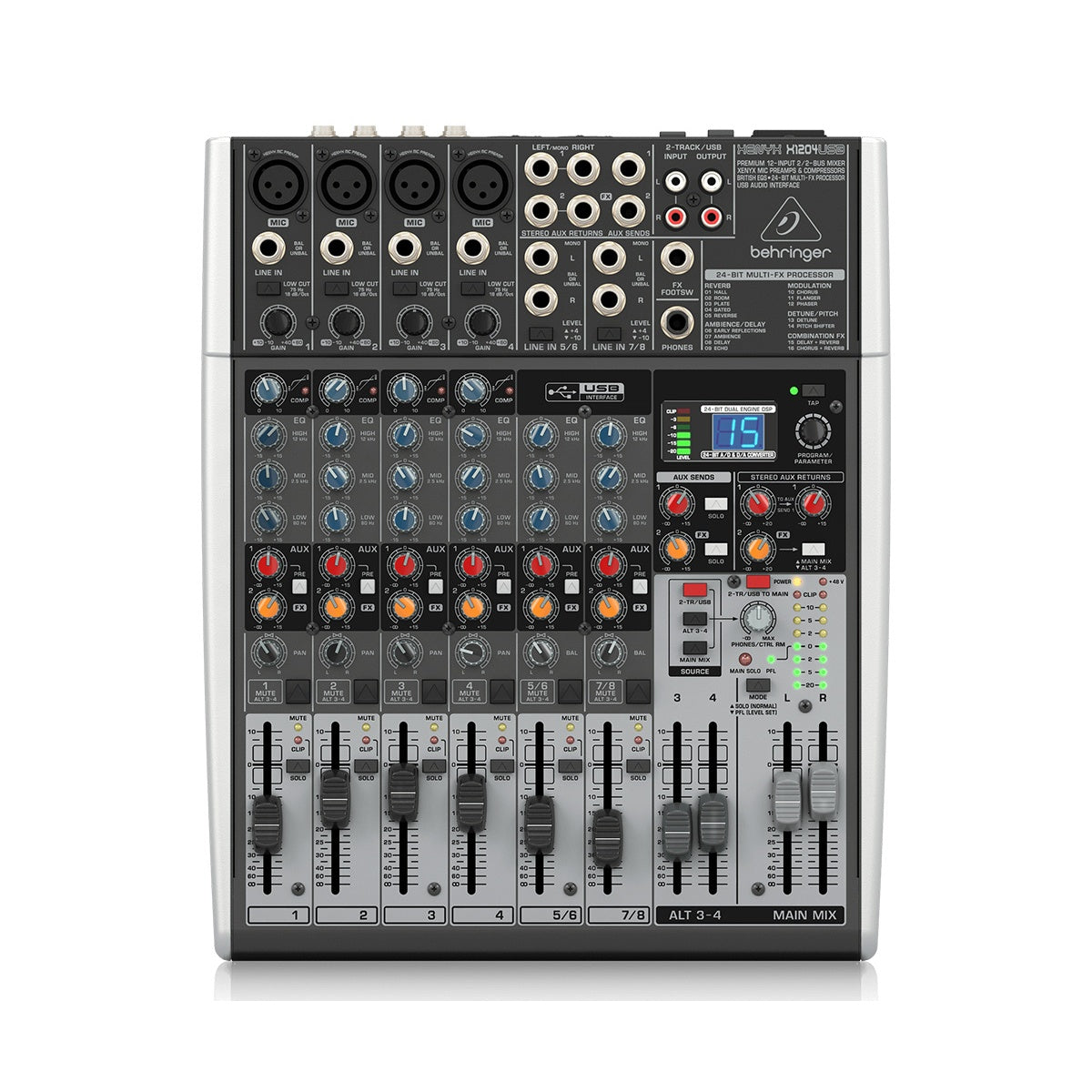 Mixer Behringer XENYX X1204USB