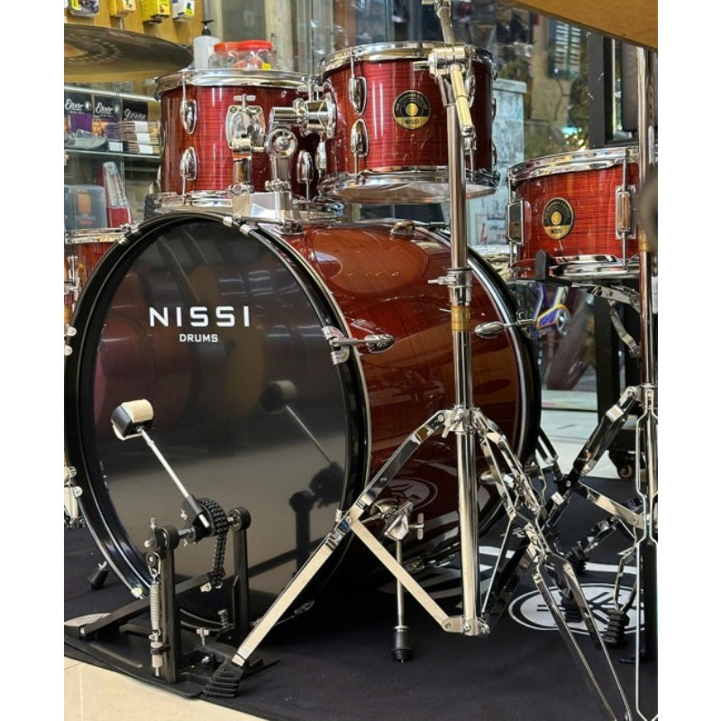 Trống Cơ Nissi Drums Set 5-Pcs w/Cymbal + Hardware (22"/10"/12"/14"/16")