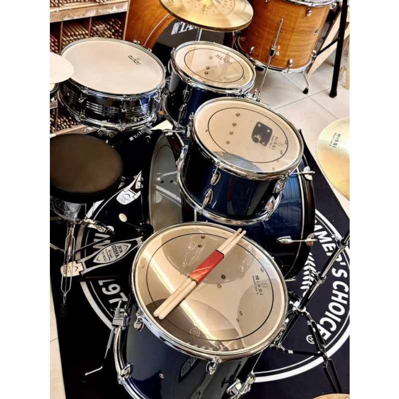 Trống Cơ Nissi Drums Set Ply Wood 5-Pcs w/Cymbal + Hardware (22"/10"/12"/14"/16")
